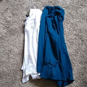 Alfani blue and white PL Cardigans